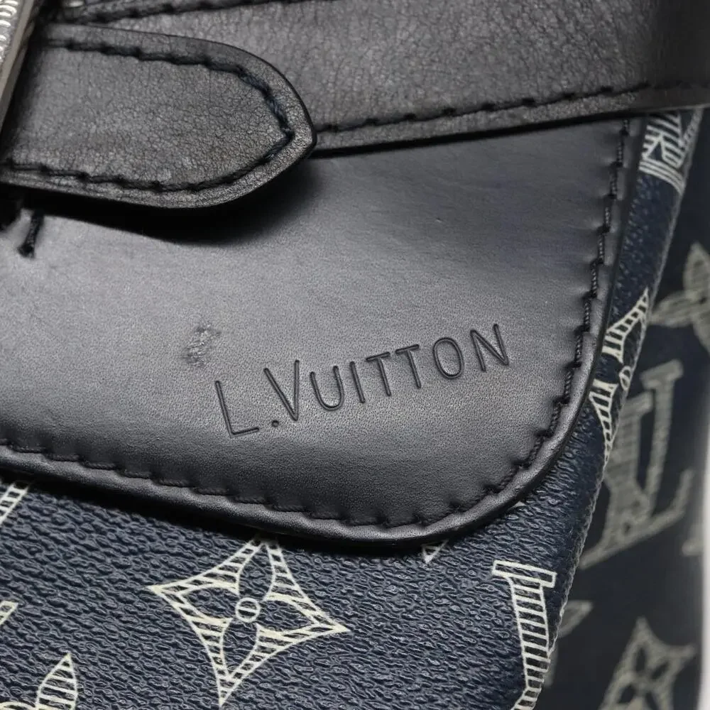 Louis Vuitton Monogram Savanna Steamer Backpack Black